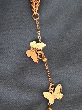 Gold Butterfly Link - Elegant Women’s Jewelry
